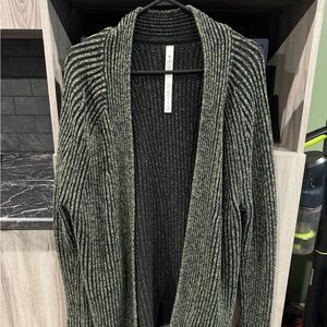 Lululemon Striped Cardigan